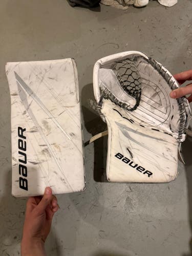 Bauer Vapor Hyperlite 2 Goalie Glove and Blocker