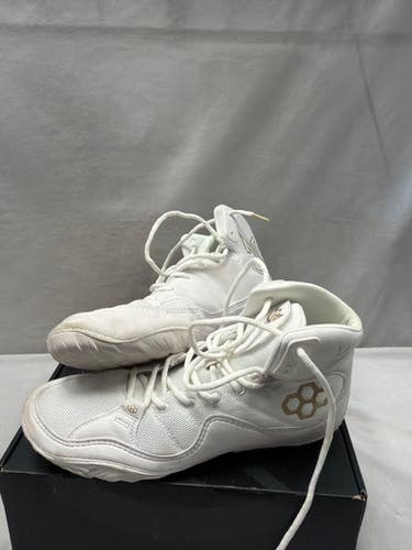 Used Rudis ALL I SEE IS GOLD Wrestling Shoes White Senior 11.5 11490-S000273129