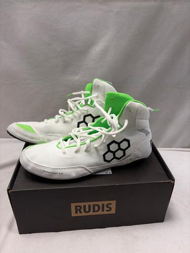 Used Rudis Wrestling Shoes White Senior 12 11490-S000273130