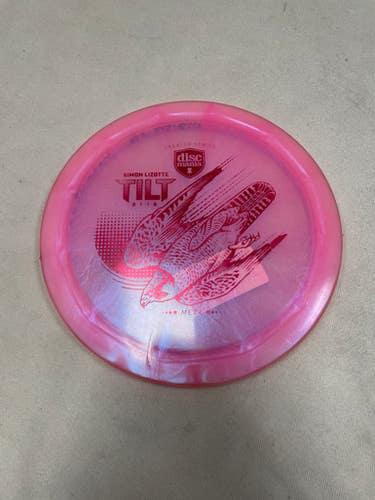 Used Discmania SIMON LIZOTTE META TILT Disc Golf Driver Pink 11490-S000271124