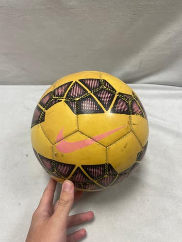 Used Nike BALL All Size Soccer Ball Yellow 5 11490-S000273190