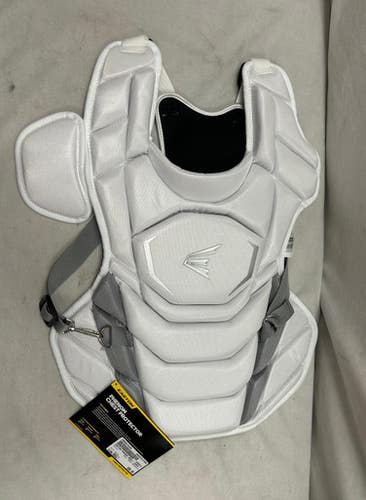 Used Easton ADULT CHEST PROTECTOR Catchers Chest Protector White Adult 11490-S000273348