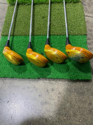 Used Ping KARSTEN WOODS 1 3 5 7 Mens Package Set RH None 4 Piece 11605-S000217436