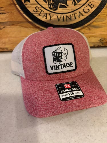 Vintage Red Trucker Hat