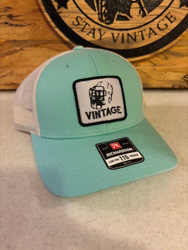 Vintage Sea Foam Trucker Hat