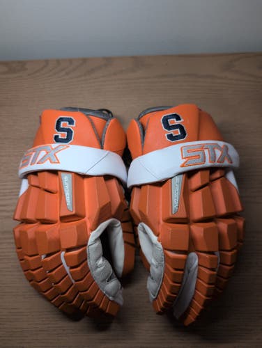 BRAND NEW SYRACUSE TEAM ISSUED STX Surgeon RZR Lacrosse Gloves (New)