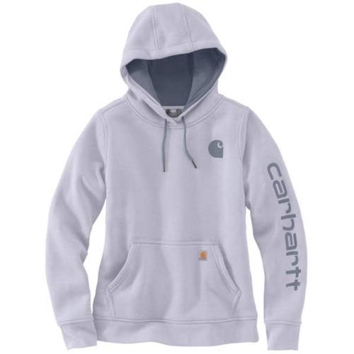 Carhartt Clarksburg Hoodie Women's XS Mica Fleece Graphic Cozy Workwear POSH241