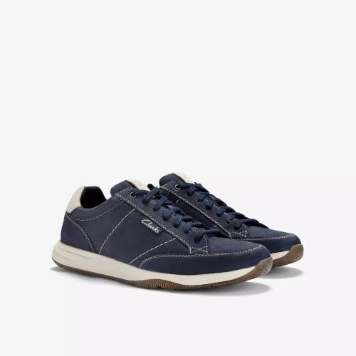 Clarks Townview 26184716 Sneakers Men's Navy Nubuck Low Top Trainer Shoes MEW884