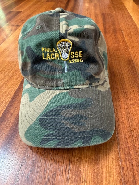 Vintage Philadelphia Lacrosse Association Camo Adjustable Hat US Lacrosse