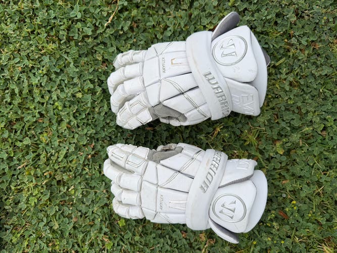 Warrior EVO QX Lacrosse Gloves (Used)