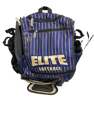 Used BoomBah WHEELED BACKPACK BB/SB Player Wheeled Bag Navy Blue 11760-S000091894
