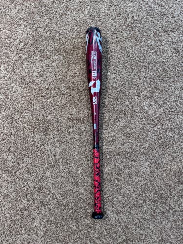 2023 DeMarini Voodoo One Alloy USABat Certified Bat (-11) 18 oz 29" (Used)