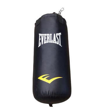Used Everlast 40 LB HEAVY BAG Boxing Heavy Bag Black 40 lb 11760-S000091857
