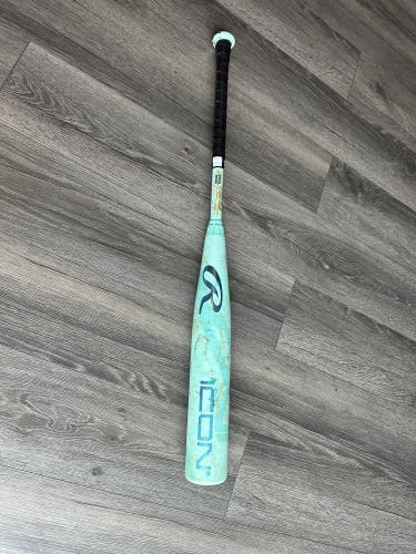2026 Rawlings Icon Composite USSSA Certified Bat (-5) 27 oz 32" (Used)