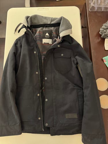 Black Men's Adult Small Burton Jacket (Used)