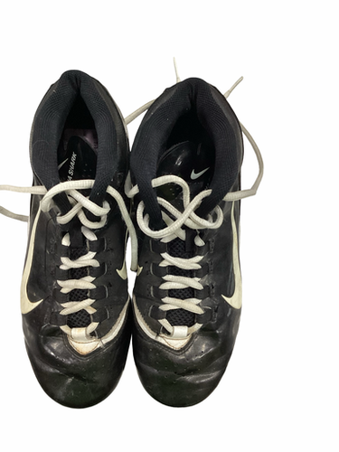Used Nike ALPHA SHARK BB/SB Cleats Black Junior 04.5 11613-S000182426