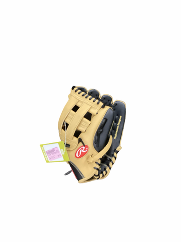 Used Rawlings PLAYER SERIES PL115BC BB/SB Glove RH Throw Black And Tan 11 1/2" 11613-S000182591