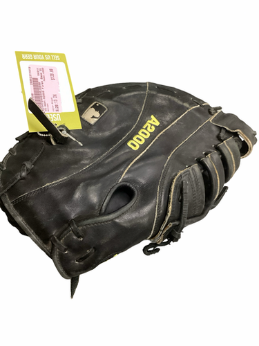 Used Wilson A2000 BB/SB First Base RH Throw Black 13" 11613-S000182590