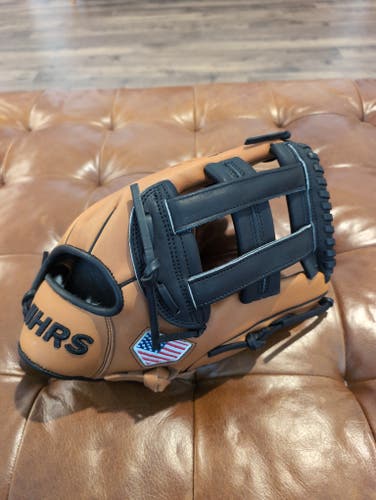 RH Softball Glove 14" (New) - all leather HRS glove