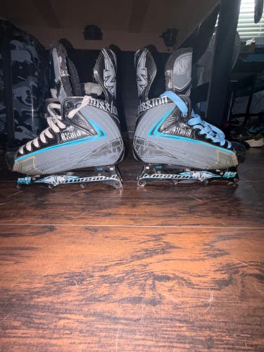 Mission Axiom A4 Inline Skates Wide Width Size 6 (Used)