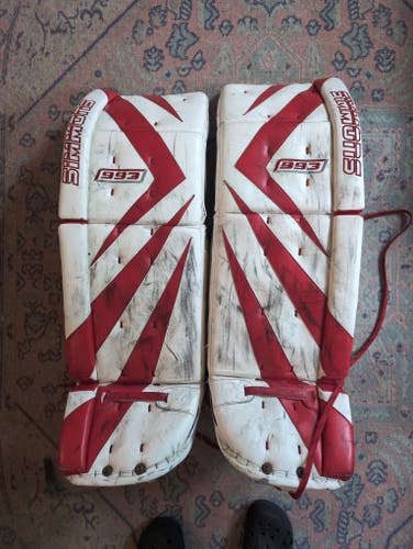 36" Simmons 993 Goalie Leg Pads (Used)