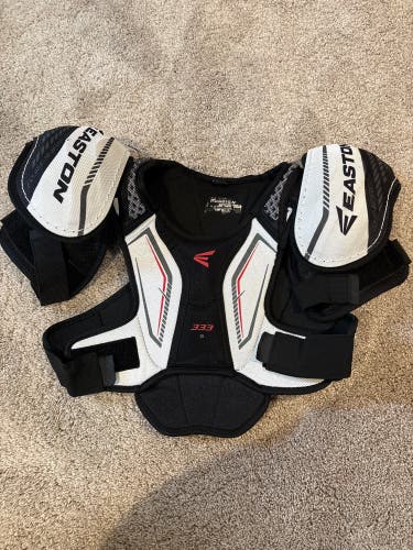 Small Junior Easton Stealth S3 Shoulder Pads (Used)