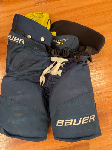 Junior Large Bauer Supreme 2S Hockey Pants (Used)