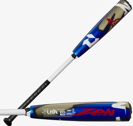 2025 DeMarini CF Zen Composite USABat Certified Bat (-10) 19 oz 29" (Used)