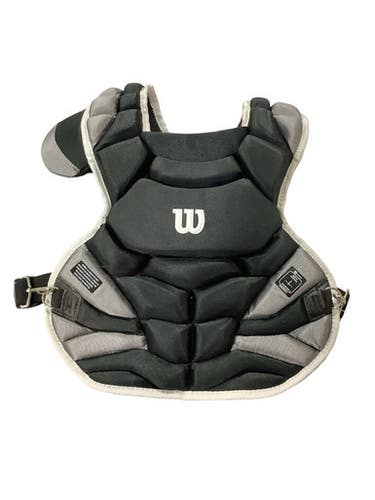 Used Wilson C1K CHEST PROTECTOR Catchers Chest Protector Black Intermed 11347-S000269510