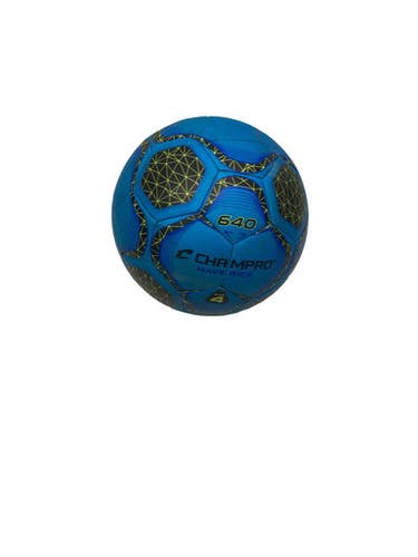 Used Champro MAVERICK All Size Soccer Ball Royal Blue 4 11347-S000269496