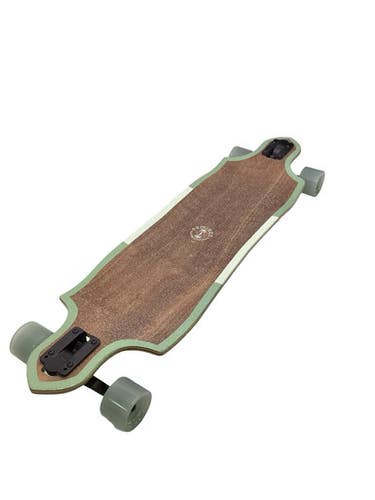 Used Globe GEMINON SYMMETRICAL TWIN Complete Skateboard Brown Long 11347-S000269455
