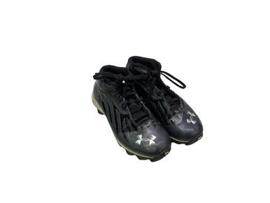 Used Under Armour BASEBALL CLEAT BLACK BB/SB Cleats Black Junior 05 11347-S000269446