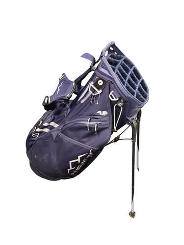 Used Sun Mountain 14 WAY STAND BAG Mens Stand Bag Navy Blue 11347-S000269441