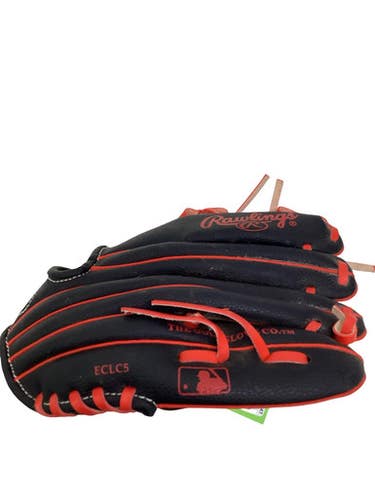 Used Rawlings PLAYER SERIES 10 INCH BB/SB Glove LH Throw Black 10" 11347-S000269407
