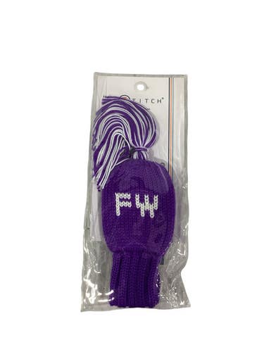 Used STITCH FAIRWAY WOOD HEADCOVER Golf Accessory Purple 11347-S000269393