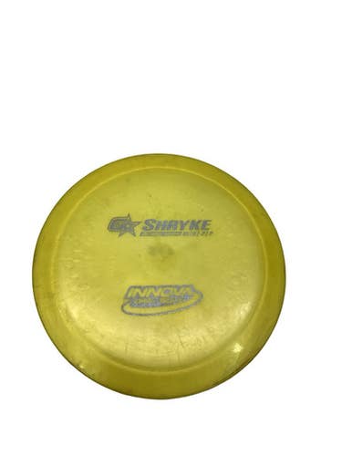 Used Innova SHRYKE DISTANCE DRIVER Disc Golf Driver Yellow 11347-S000269383