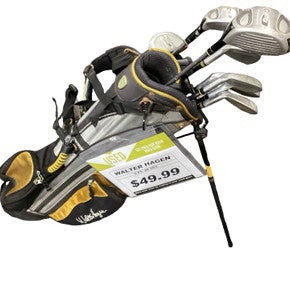 Used Walter Hagen 8 PC JR SET Jr Club Set RH 8 Piece 11347-S000269386
