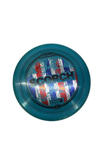 Used Discraft SCORCH Disc Golf Driver Teal 11347-S000269378