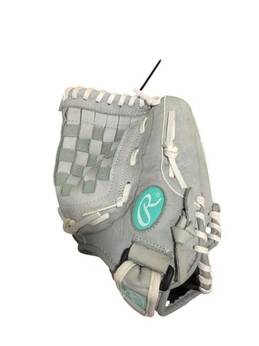 Used Rawlings SURE CATCH SCSB115M - 11.5 INCH BB/SB Glove RH Throw Grey 11 1/2" 11347-S000269323