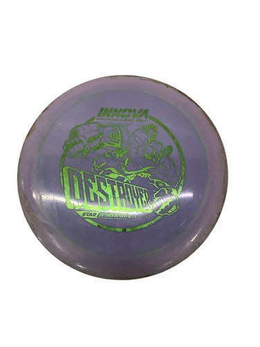 Used Innova DESTROYER Disc Golf Driver Royal Blue 11347-S000269312