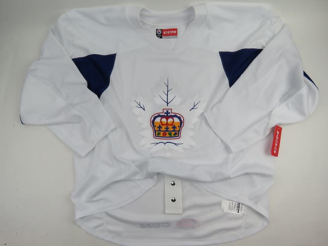 CCM Toronto Marlies Authentic Team Iussed AHL Practice Hockey Jersey 58 Leafs
