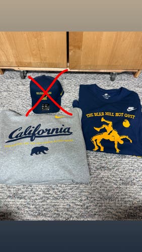 CAL Football Team Issued Apparel Bundle (Brand New)