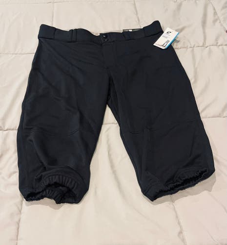 Black Men's Large Adult Champro Game Pants (New)