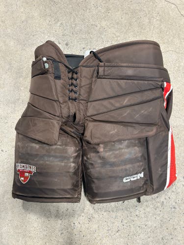 Senior XL CCM HPG12A Hockey Goalie Pants | "U. of St. Lawrence Saints" Pro Stock