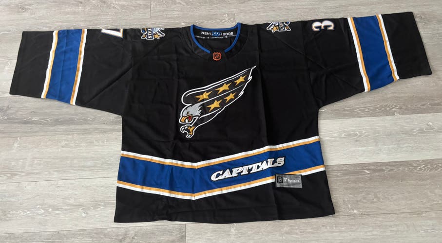 (New) Black Replica GoalieCut Jersey