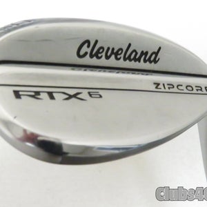 Cleveland Wedge RTX 6 ZipCore Tour Satin Chrome Dynamic Gold Spinner 60° mid 10
