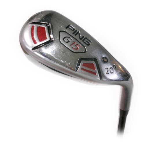 Ping G15 20* Hybrid/Rescue Graphite Aldila Serrano 85-R Regular Flex