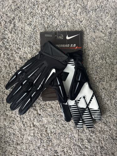 Black Large Adult Nike Superbad Gloves (New)