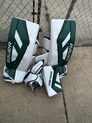 33" + 2" used Bauer supreme One.9 Goalie Full Set
