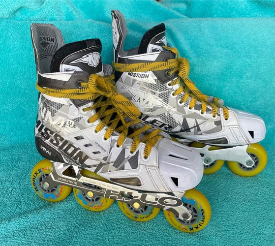 Mission Inhaler WM03 Inline Skates (really good condition.) Size 7.5 (Used)
